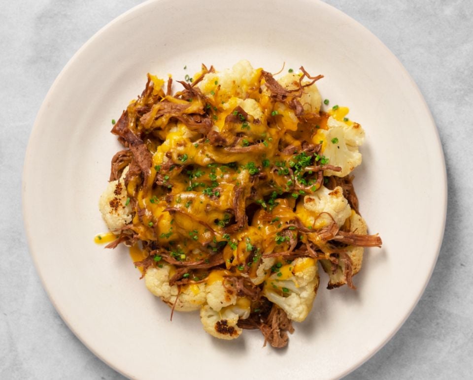 Brisket & Cheesy Cauliflower image