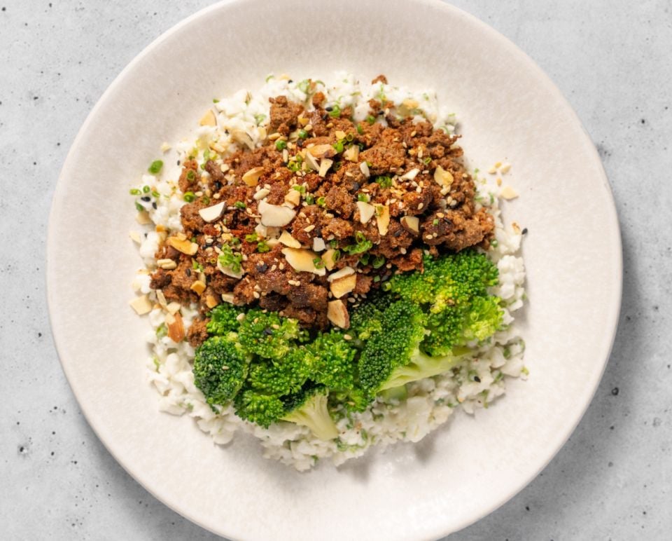 Spiced Turkey & Cauliflower Rice