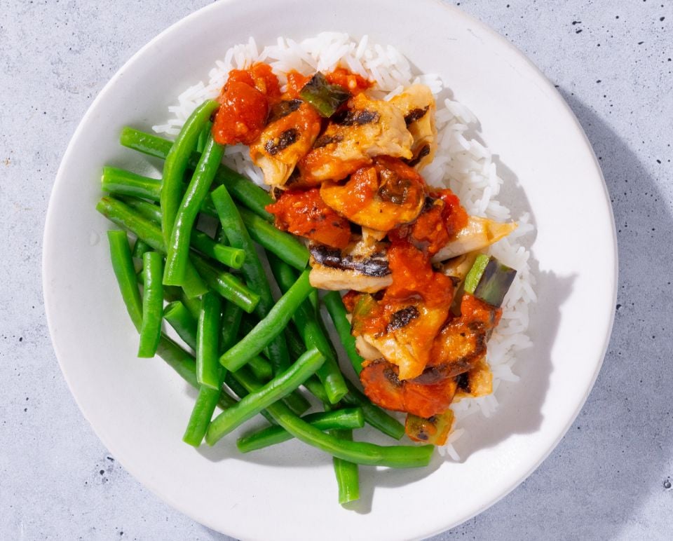 Plant-Based Chicken Cacciatore image