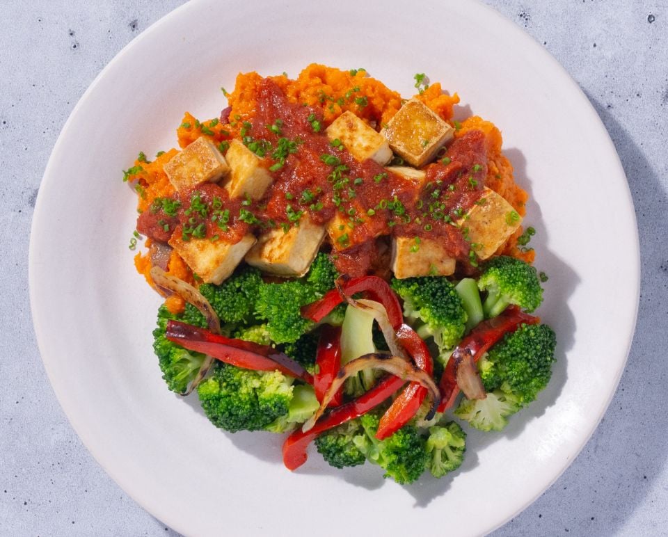 Sweet and Tangy BBQ Tofu image