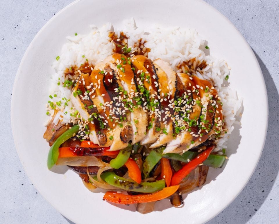 Teriyaki Inspired Sliced Chicken Breast image