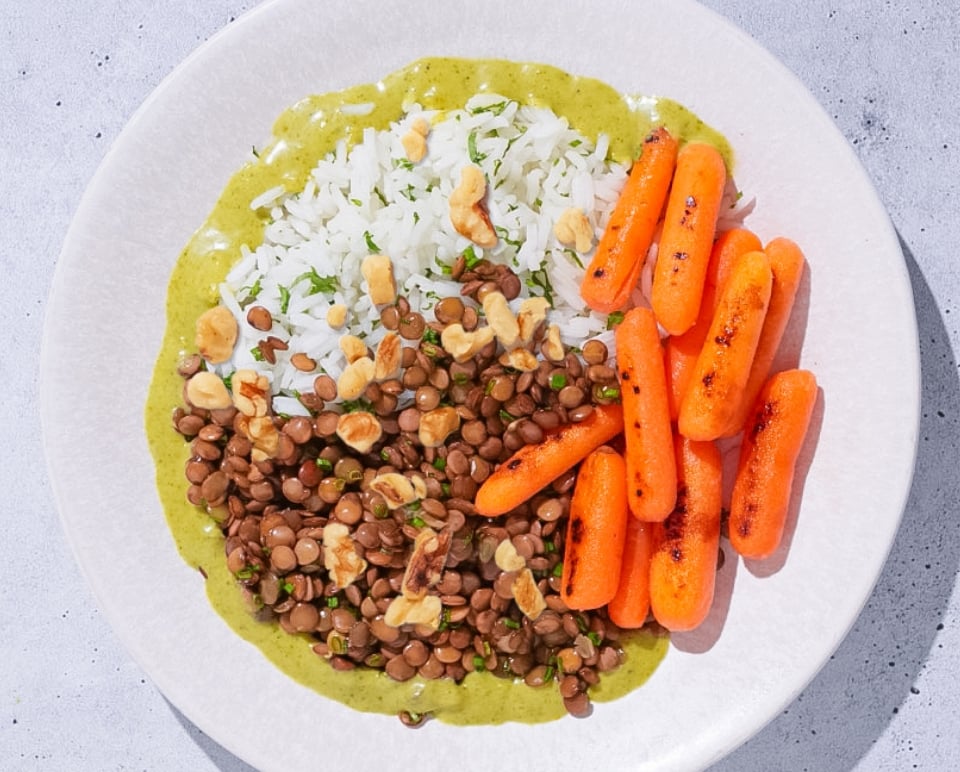 Green Curry Lentils image